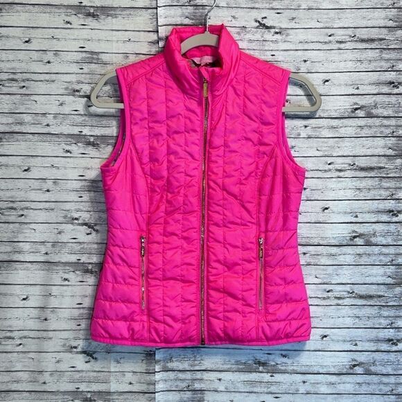 Lilly Pulitzer Skylar Vest Luxletic Collection - Picture 1 of 12